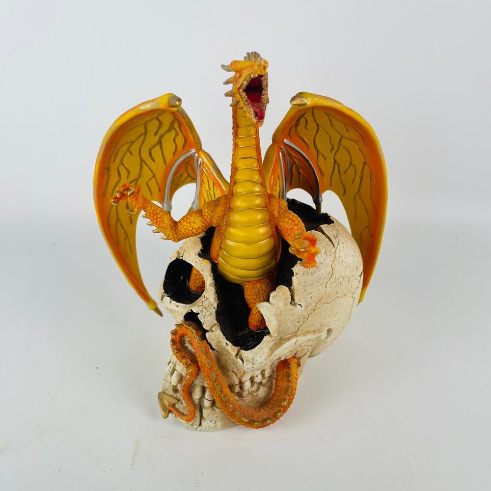 Dragons of the Dead Collection Waking Dead Orange Dragon Figurine 7” 0589 2008